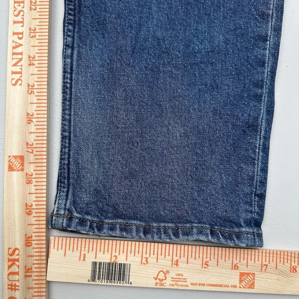 Alex Mill Amber Midrise Slim Jeans Women 30 10 32x29 Vintage Dark Indigo USA